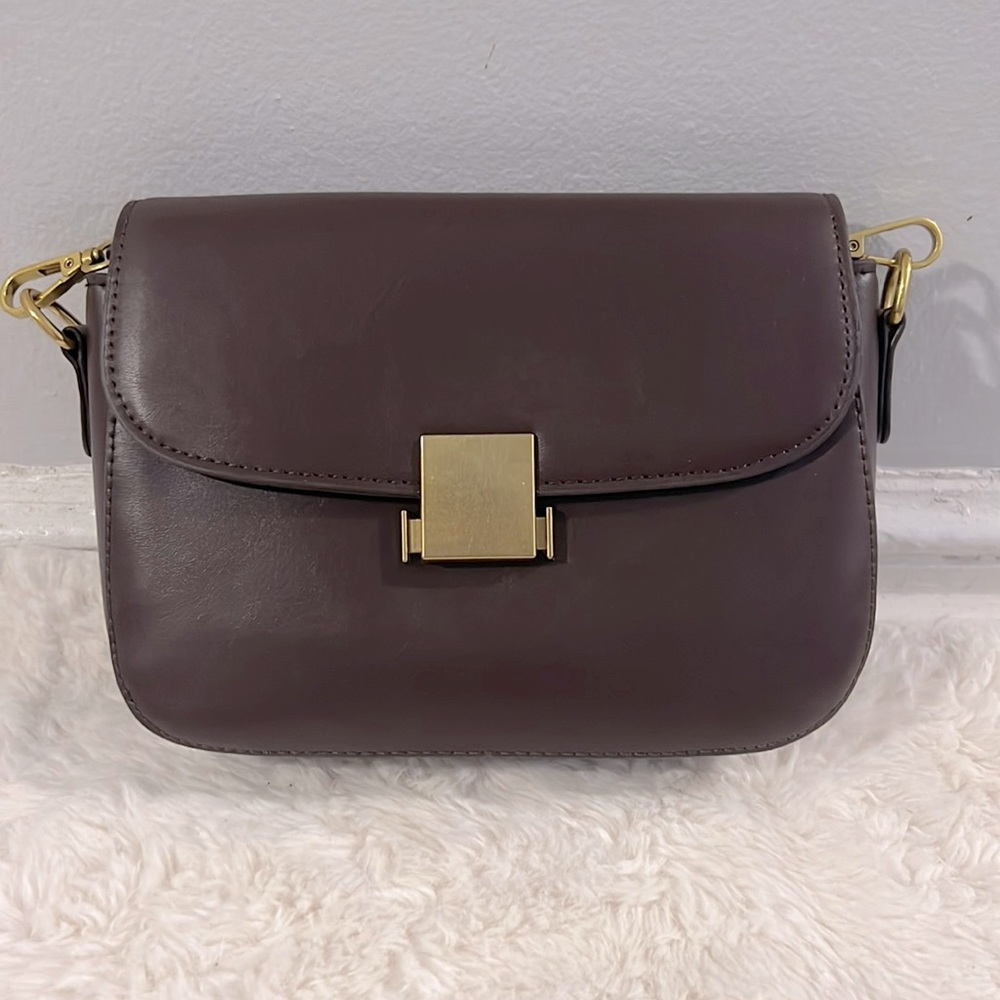 **NEW** Inspired brown shoulder bag with long strap